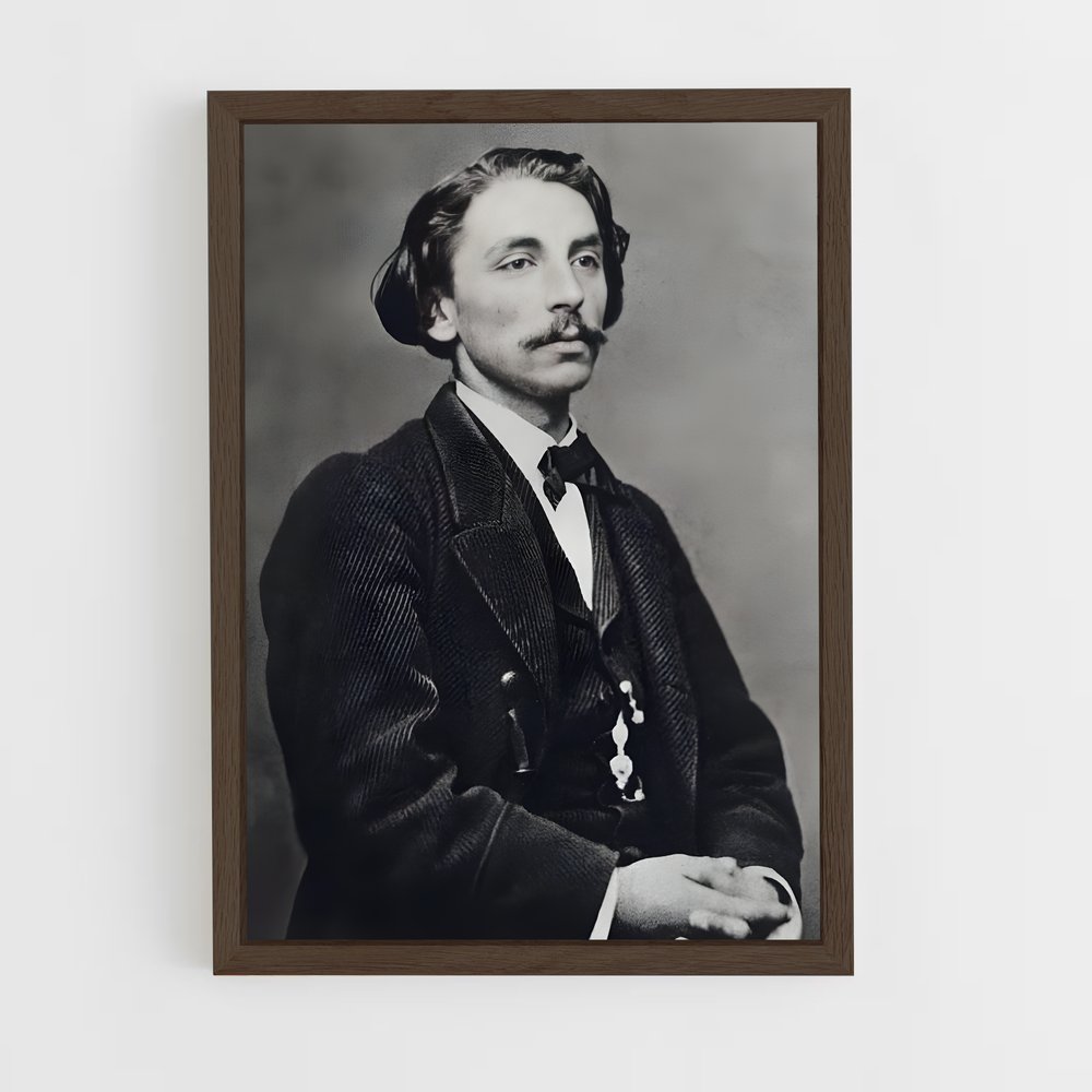 ap-stephane mallarme-2 cadre Bois foncé