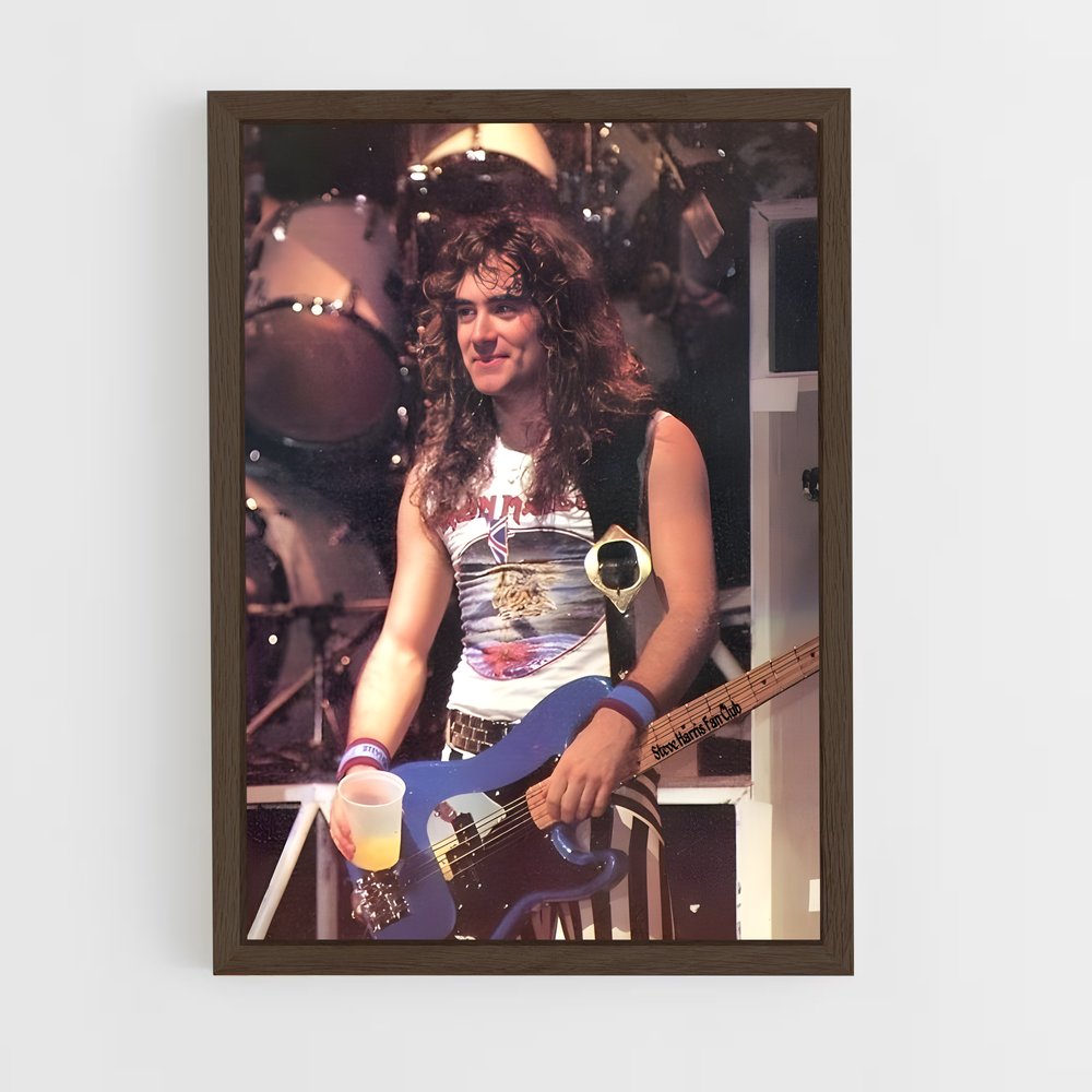 ap-steve harris-2 cadre Bois foncé