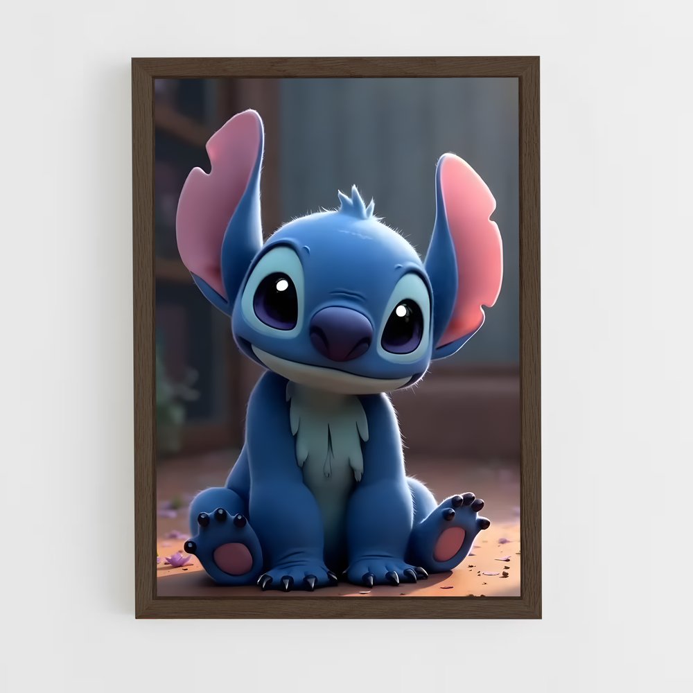 ap-stitch-10 cadre Bois foncé