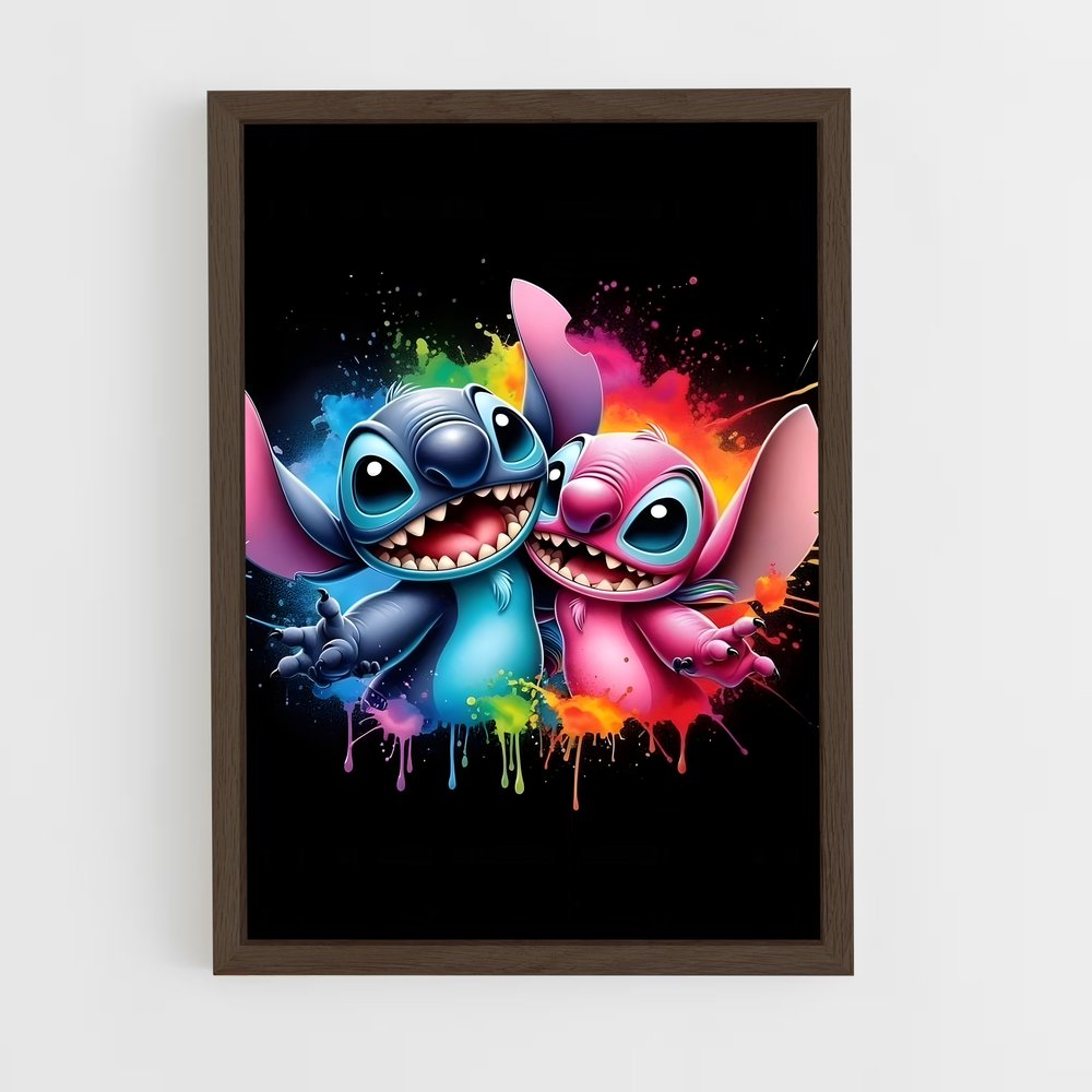 ap-stitch-6 cadre Bois foncé