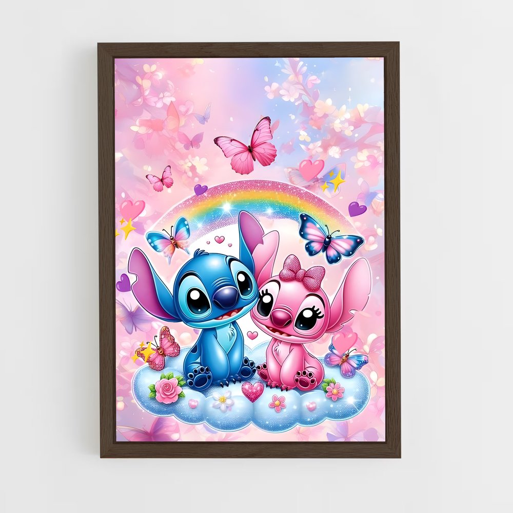 ap-stitch-8 cadre Bois foncé