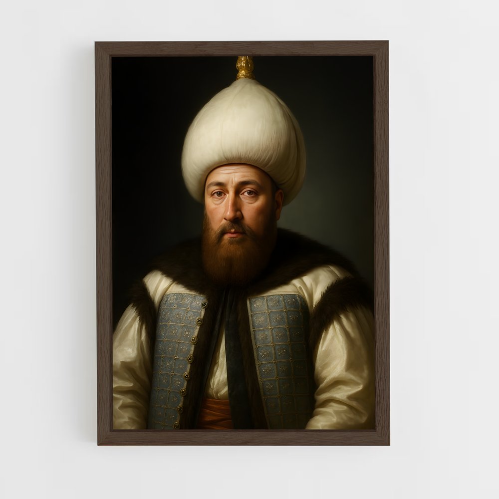 ap-sultan-10 cadre Bois foncé