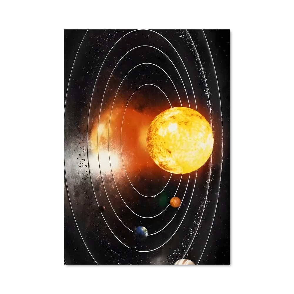 Poster Univers Éclatant