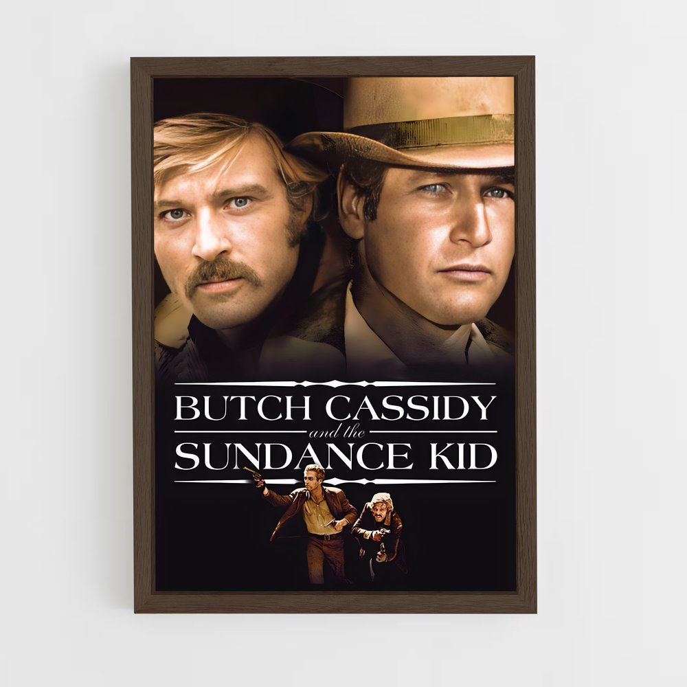 ap-sundance kid-1 cadre Bois foncé