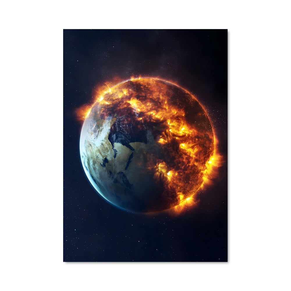 Poster Astéroïde en Sursaut