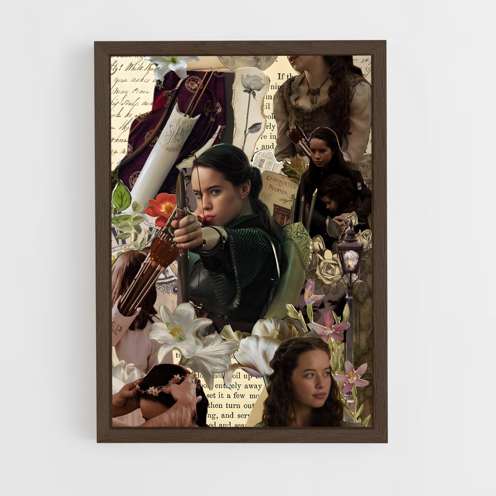 ap-susan pevensie-2 cadre Bois foncé