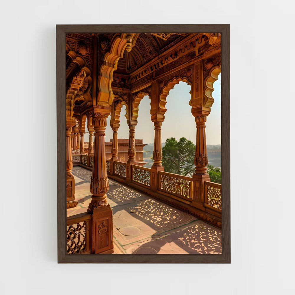 ap-temple architecture-11 cadre Bois foncé