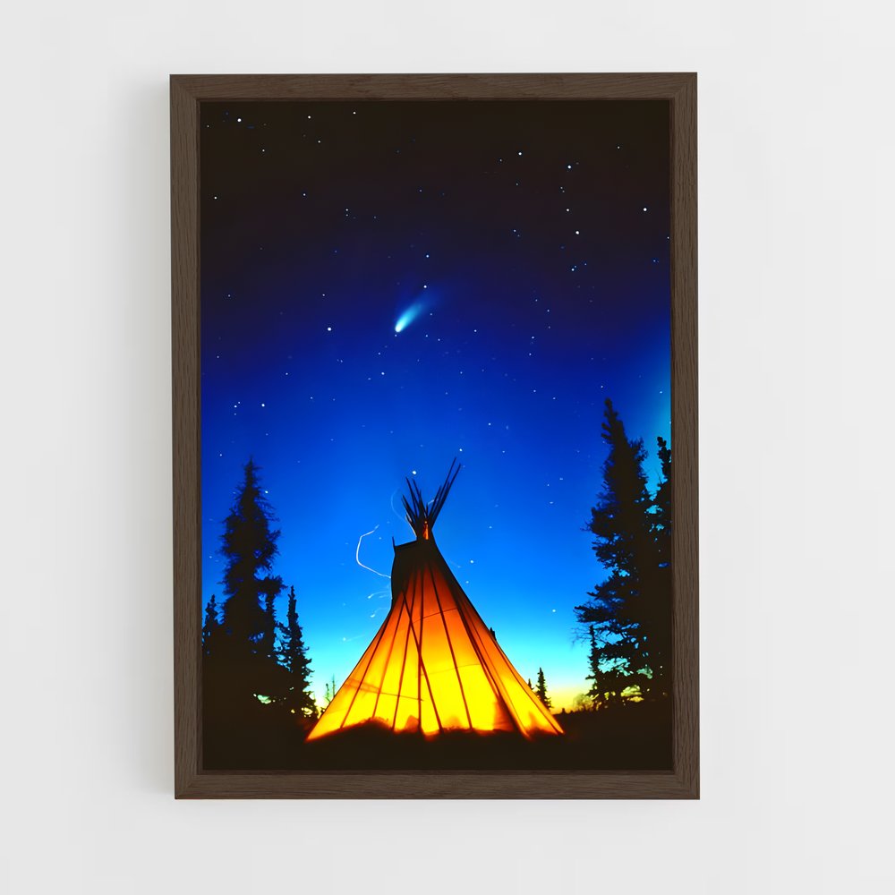 ap-tepee-1 cadre Bois foncé
