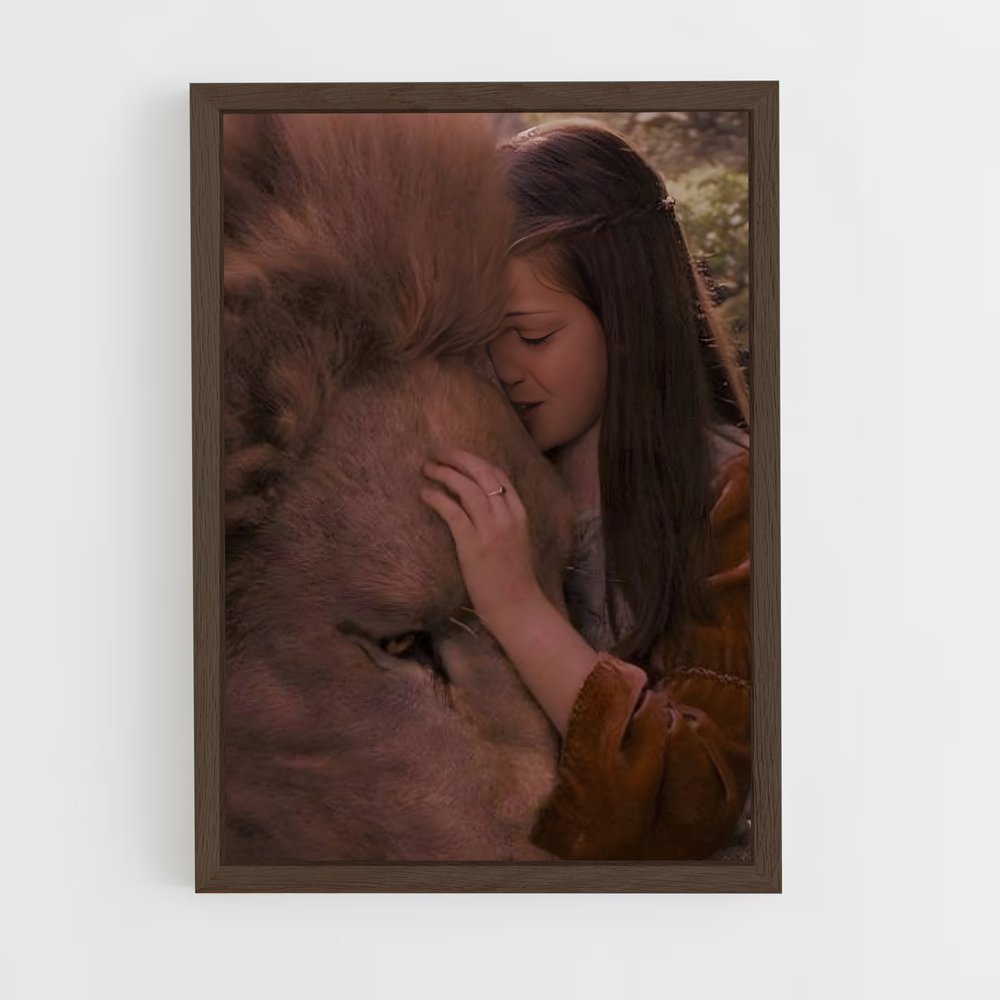 ap-the chronicles of narnia-5 cadre Bois foncé