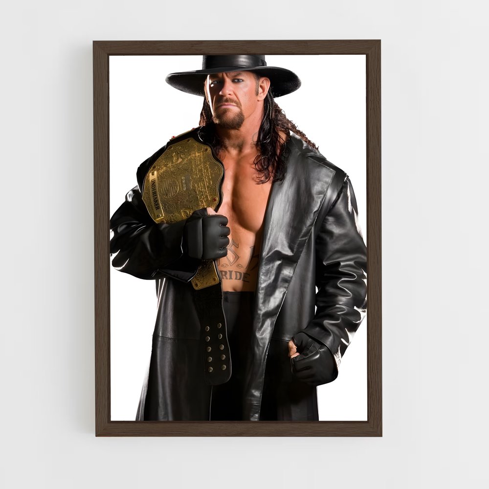 ap-the undertaker-6 cadre Bois foncé