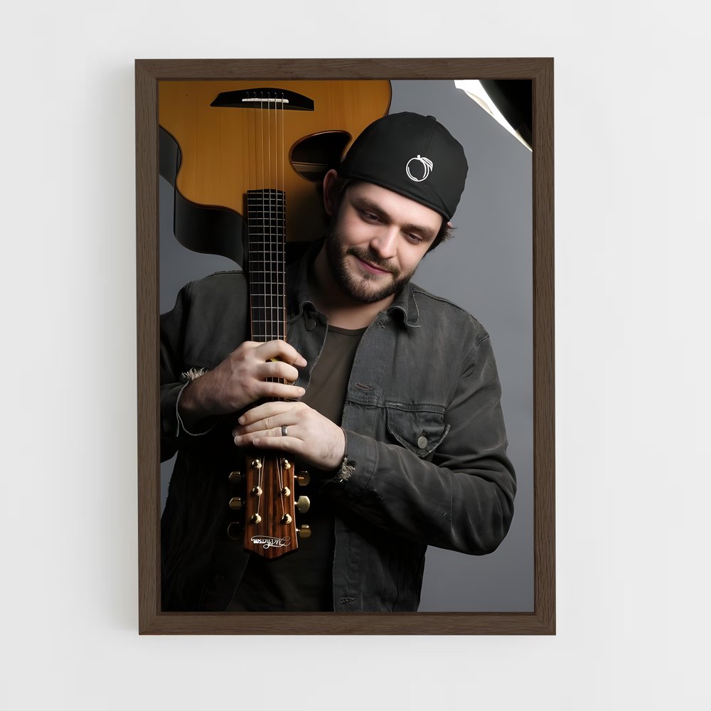 ap-thomas rhett-6 cadre Bois foncé