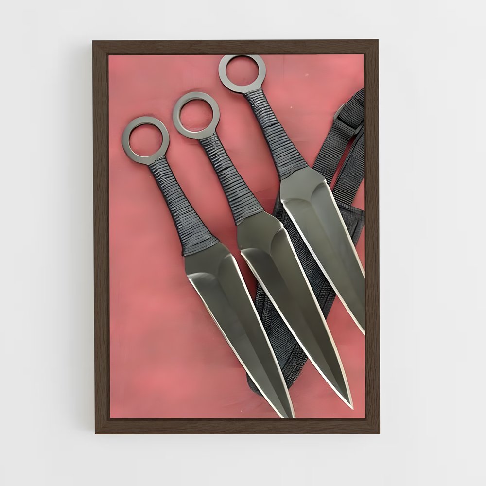 ap-throwing knife-2 cadre Bois foncé