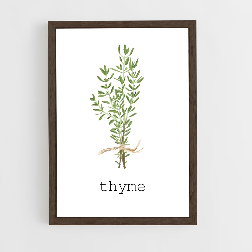 ap-thyme-5 cadre Bois foncé