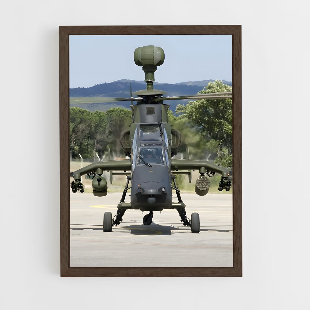 ap-tiger eurocopter-2 cadre Bois foncé