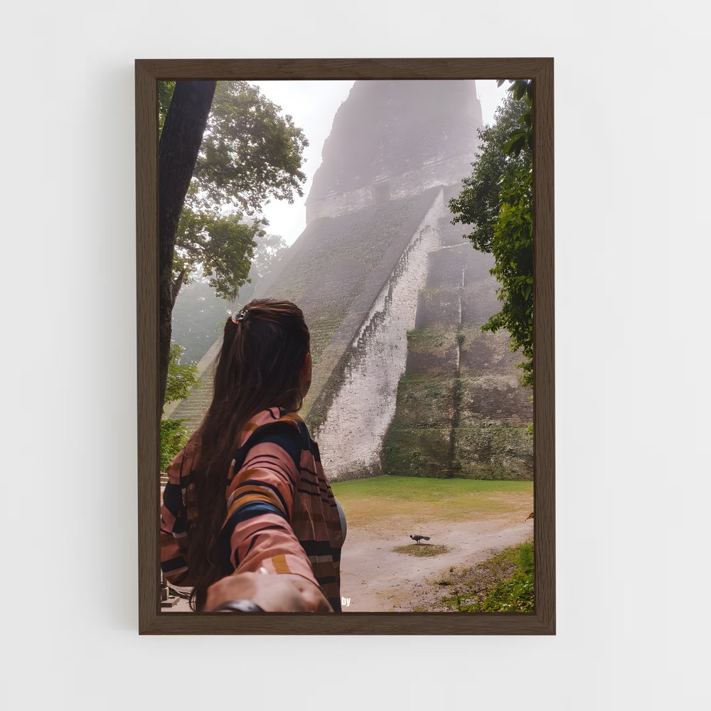 ap-tikal-7 cadre Bois foncé