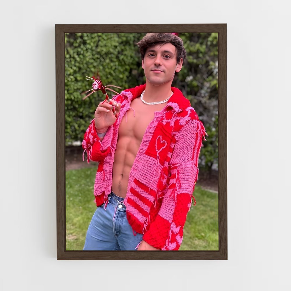 ap-tom daley-4 cadre Bois foncé
