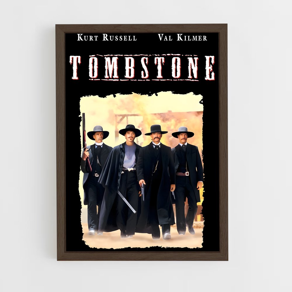 ap-tombstone-6 cadre Bois foncé