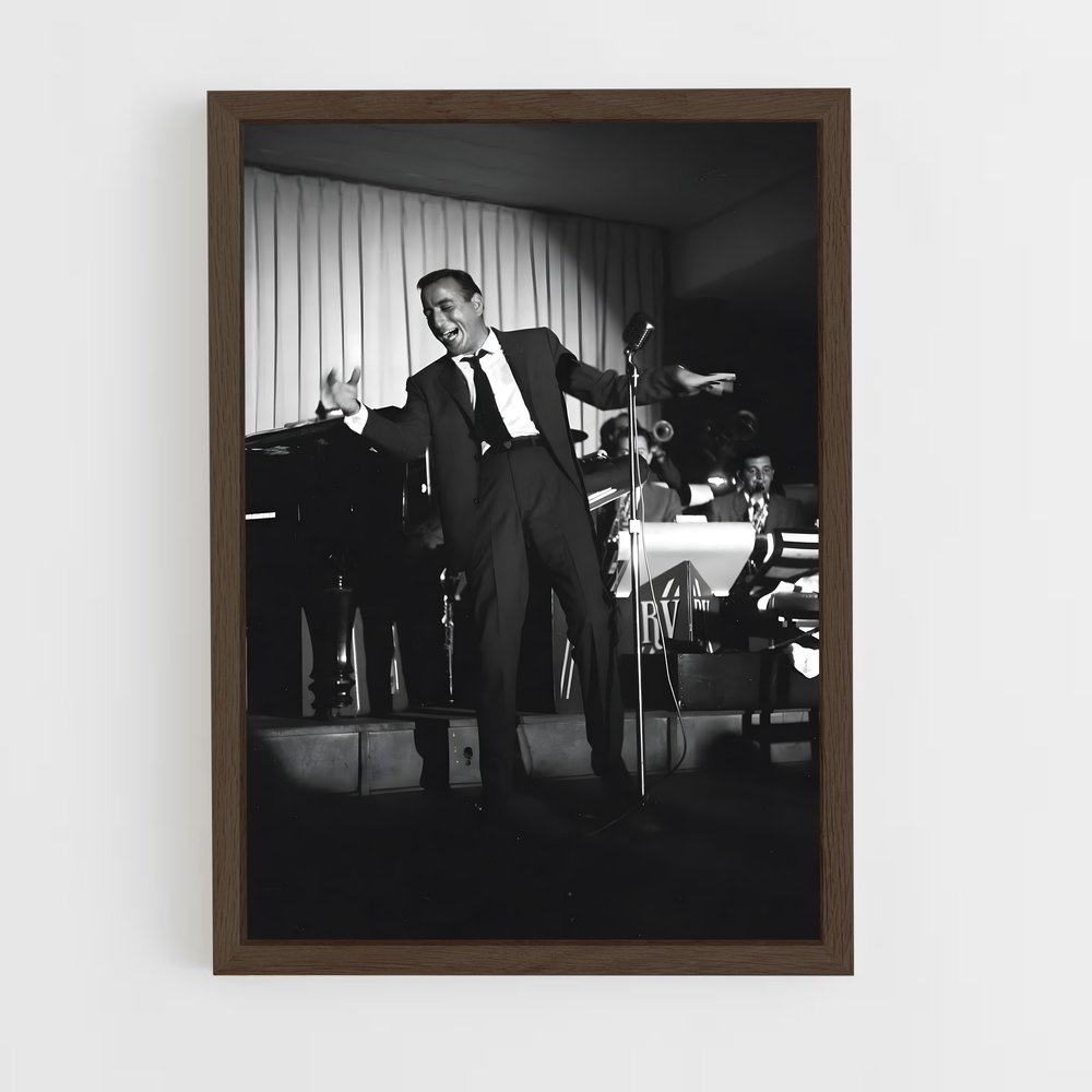 ap-tony bennett-2 cadre Bois foncé