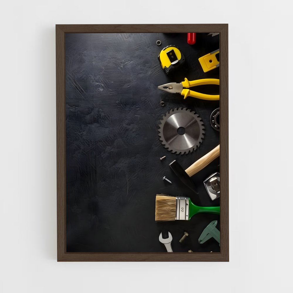 ap-tools-1 cadre Bois foncé