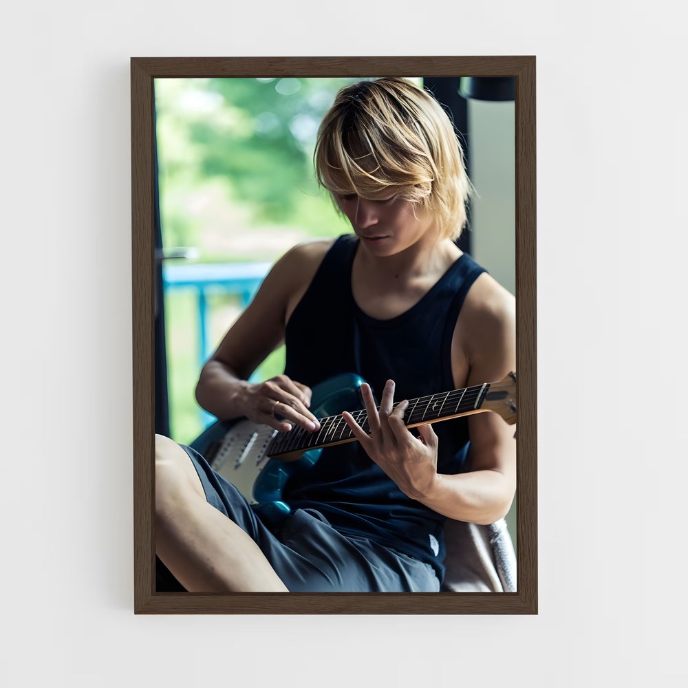 ap-toru yamashita-10 cadre Bois foncé