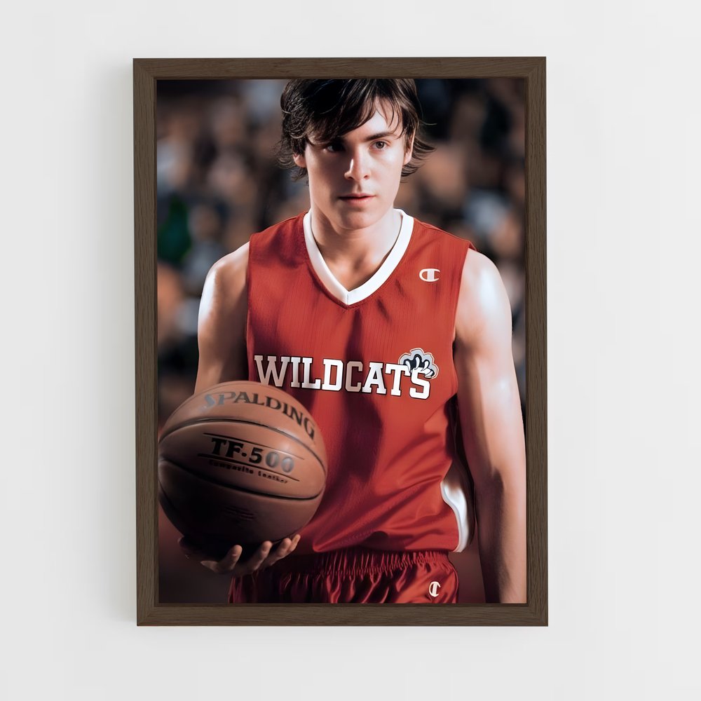 ap-troy bolton-2 cadre Bois foncé