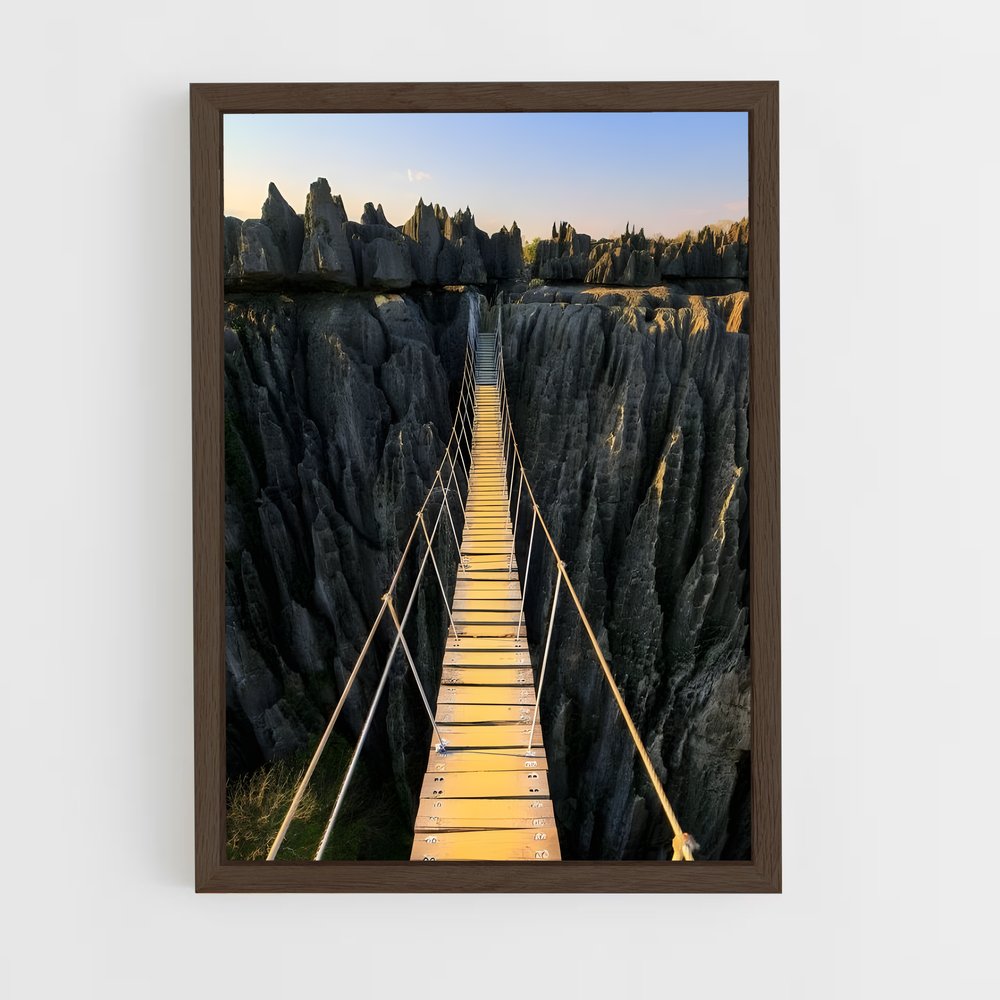 ap-tsingy de bemaraha-1 cadre Bois foncé