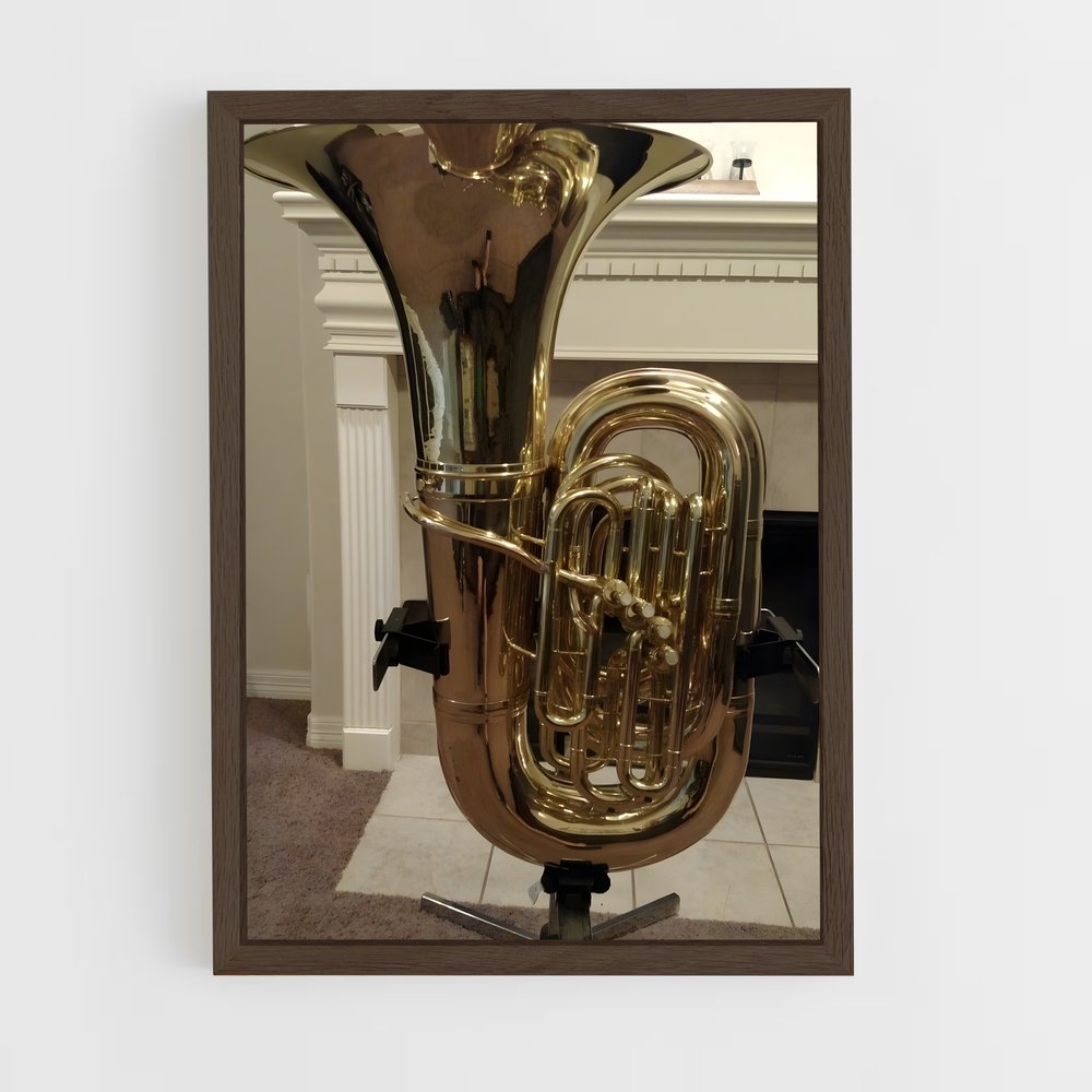 ap-tuba-1 cadre Bois foncé