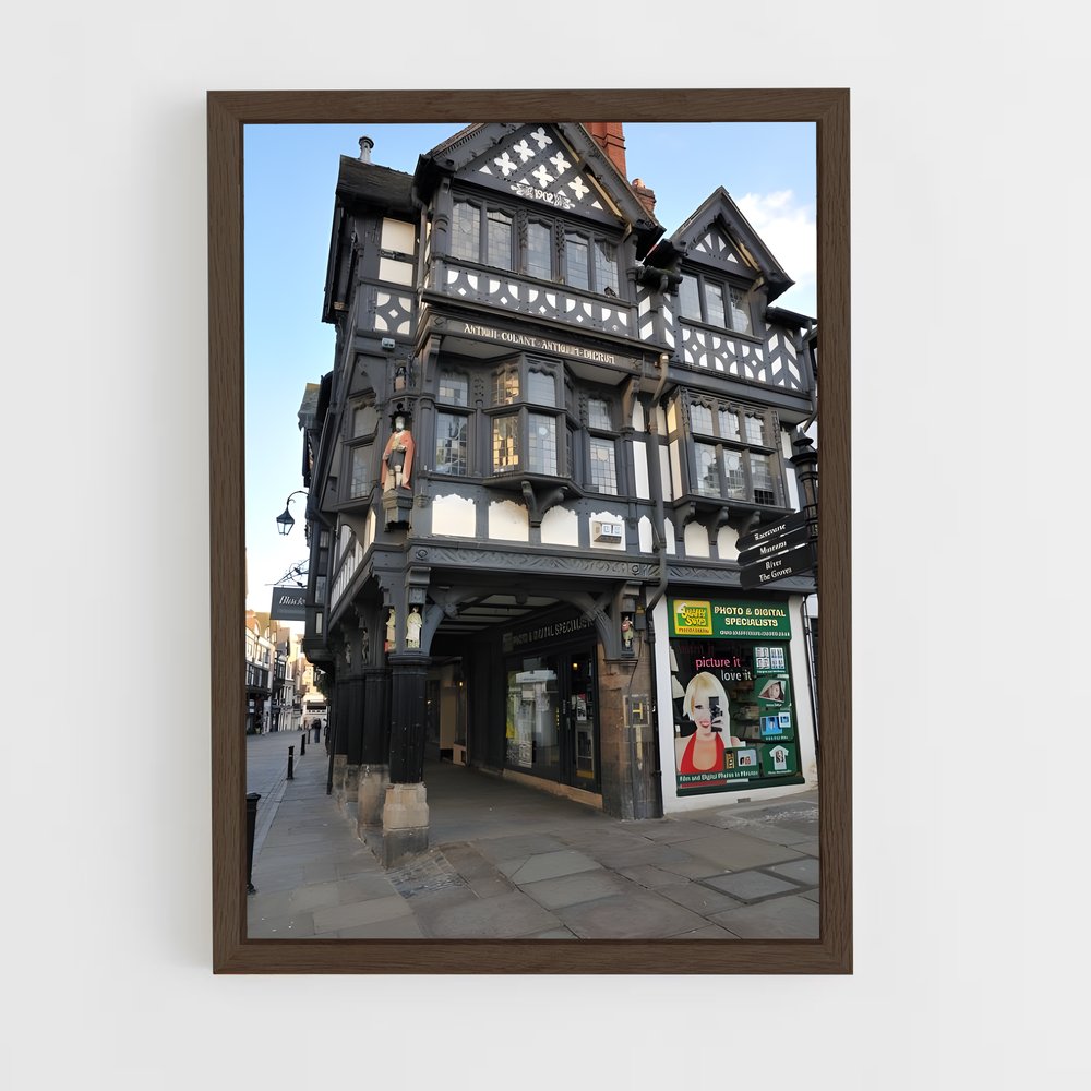 ap-tudor architecture-1 cadre Bois foncé