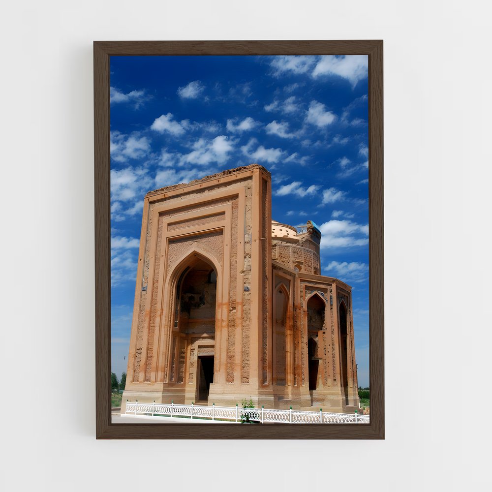 ap-turkmenistan-10 cadre Bois foncé