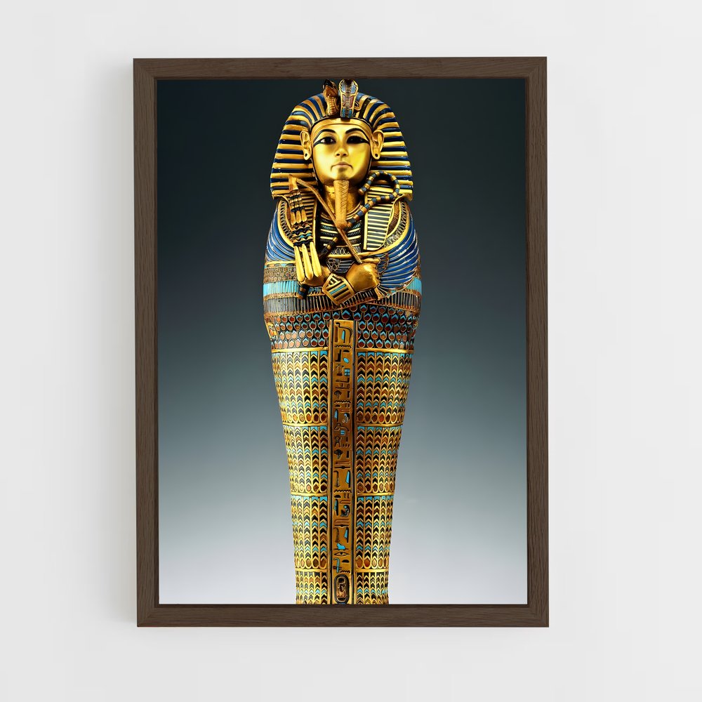 ap-tutankhamun-5 cadre Bois foncé