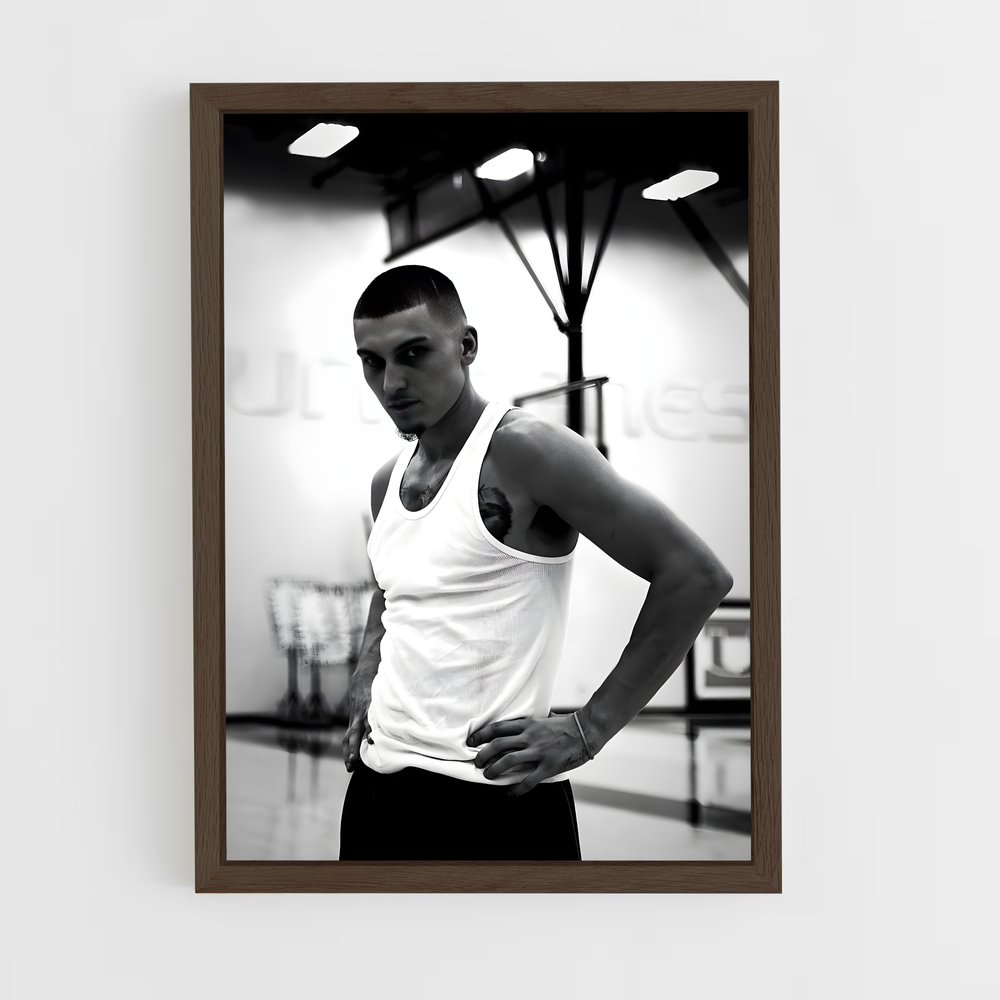 ap-tyler herro-7 cadre Bois foncé