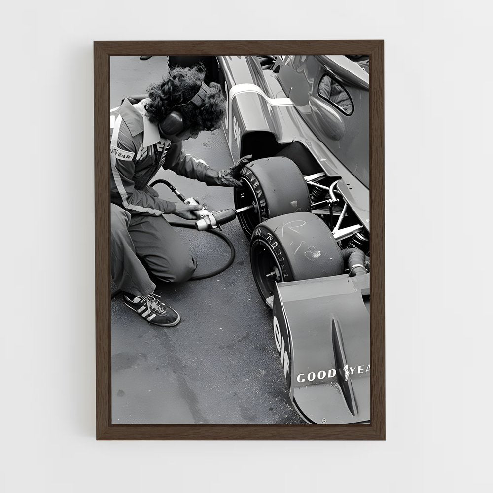 ap-tyrrell p34-2 cadre Bois foncé