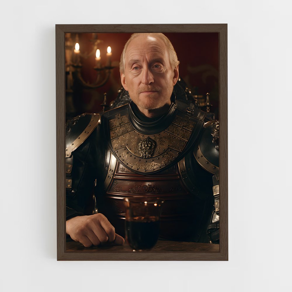 ap-tywin lannister-3 cadre Bois foncé