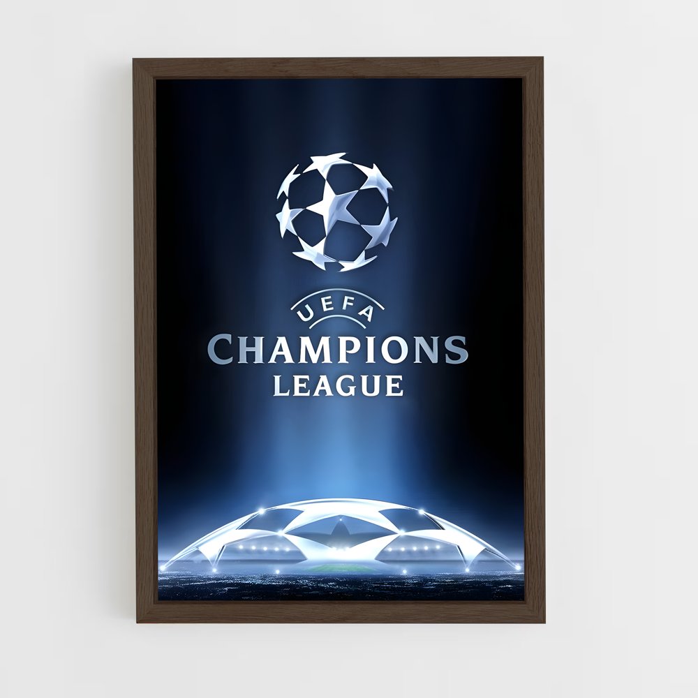 ap-uefa champions league-7 cadre Bois foncé