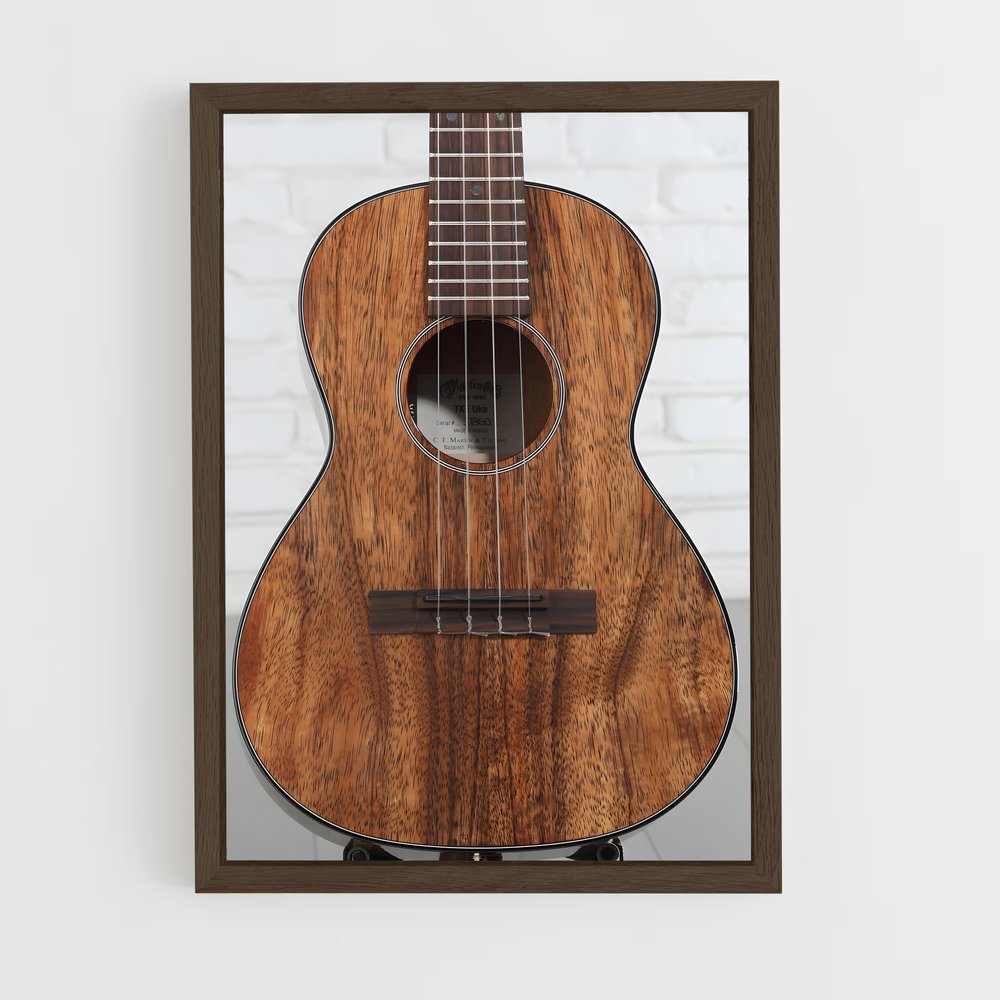 ap-ukulele-3 cadre Bois foncé