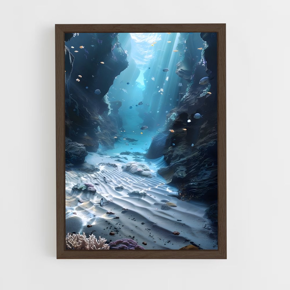 ap-underwater-4 cadre Bois foncé