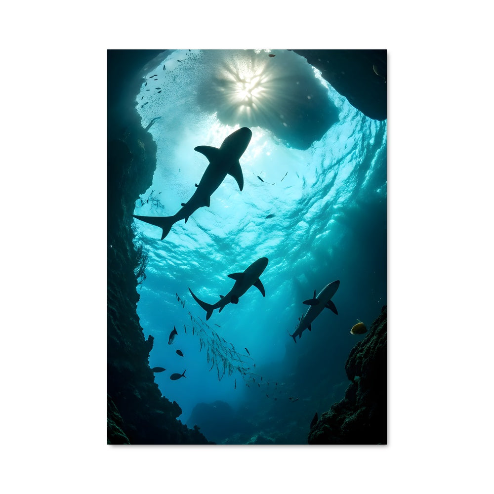 Poster Océan des Prédateurs