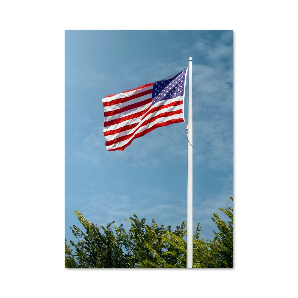 Poster Proudly American