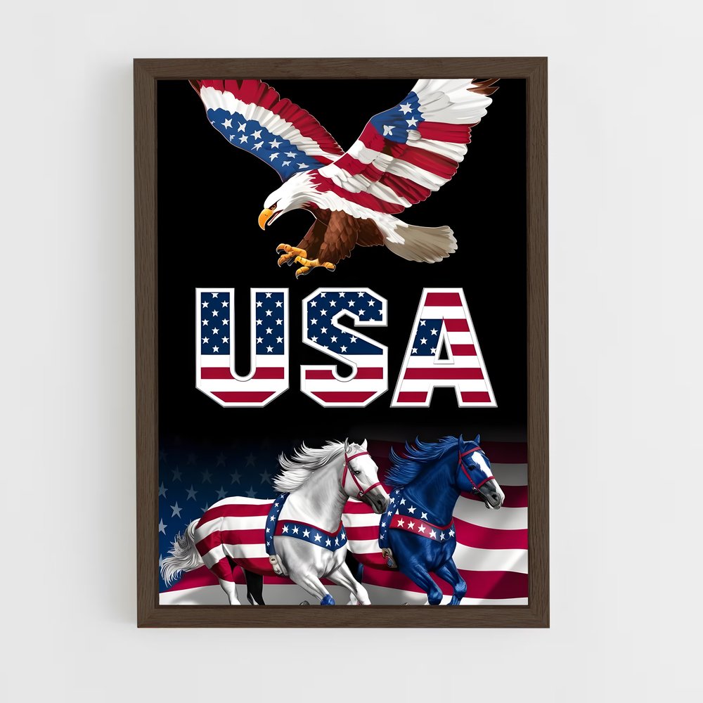 ap-usa today-6 cadre Bois foncé