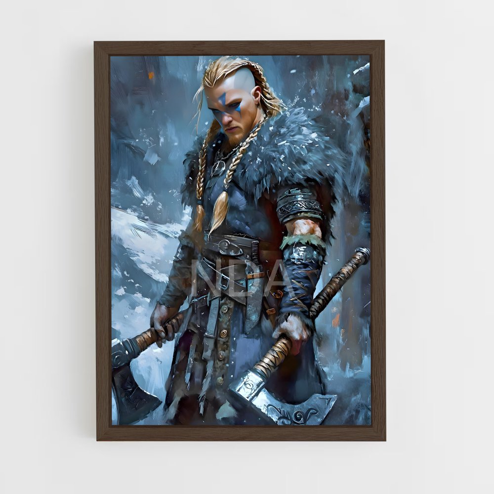 ap-valhalla-4 cadre Bois foncé