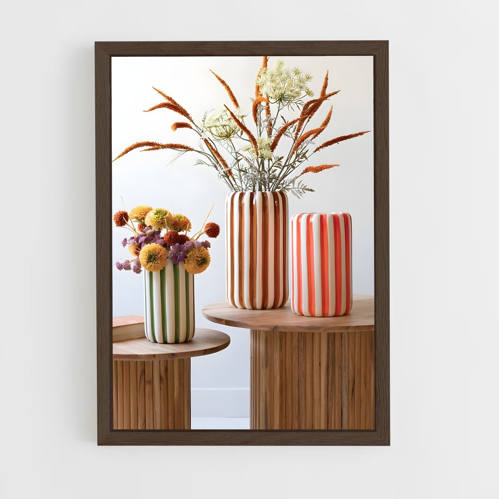 ap-vase-5 cadre Bois foncé