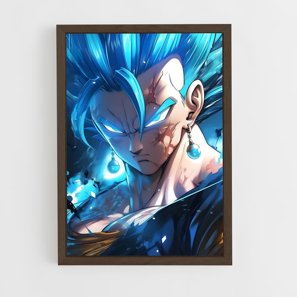 ap-vegito-8 cadre Bois foncé