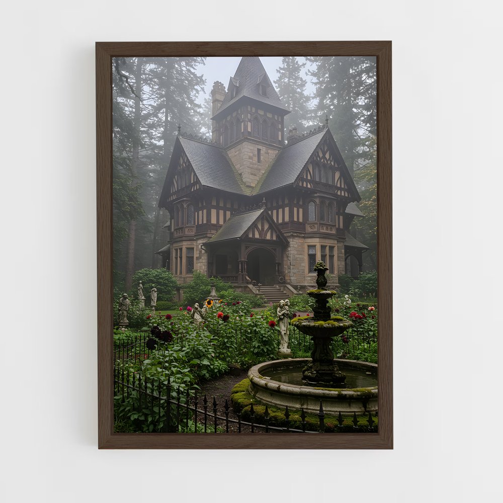 ap-victorian architecture-8 cadre Bois foncé