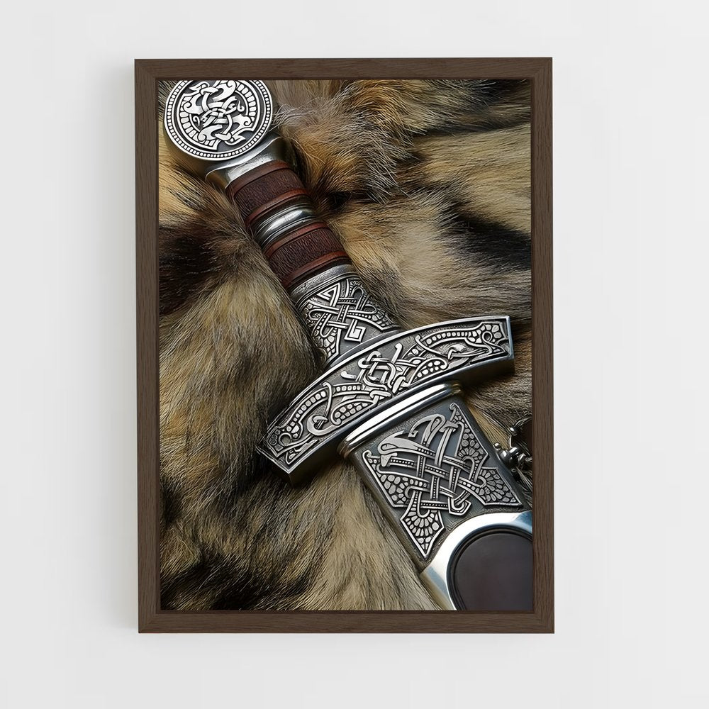 ap-viking sword-2 cadre Bois foncé