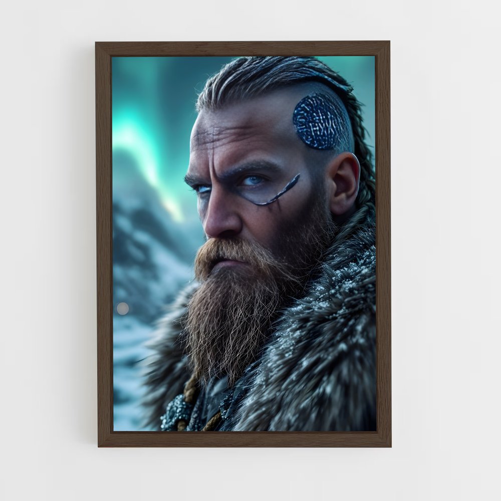 ap-vikings-3 cadre Bois foncé
