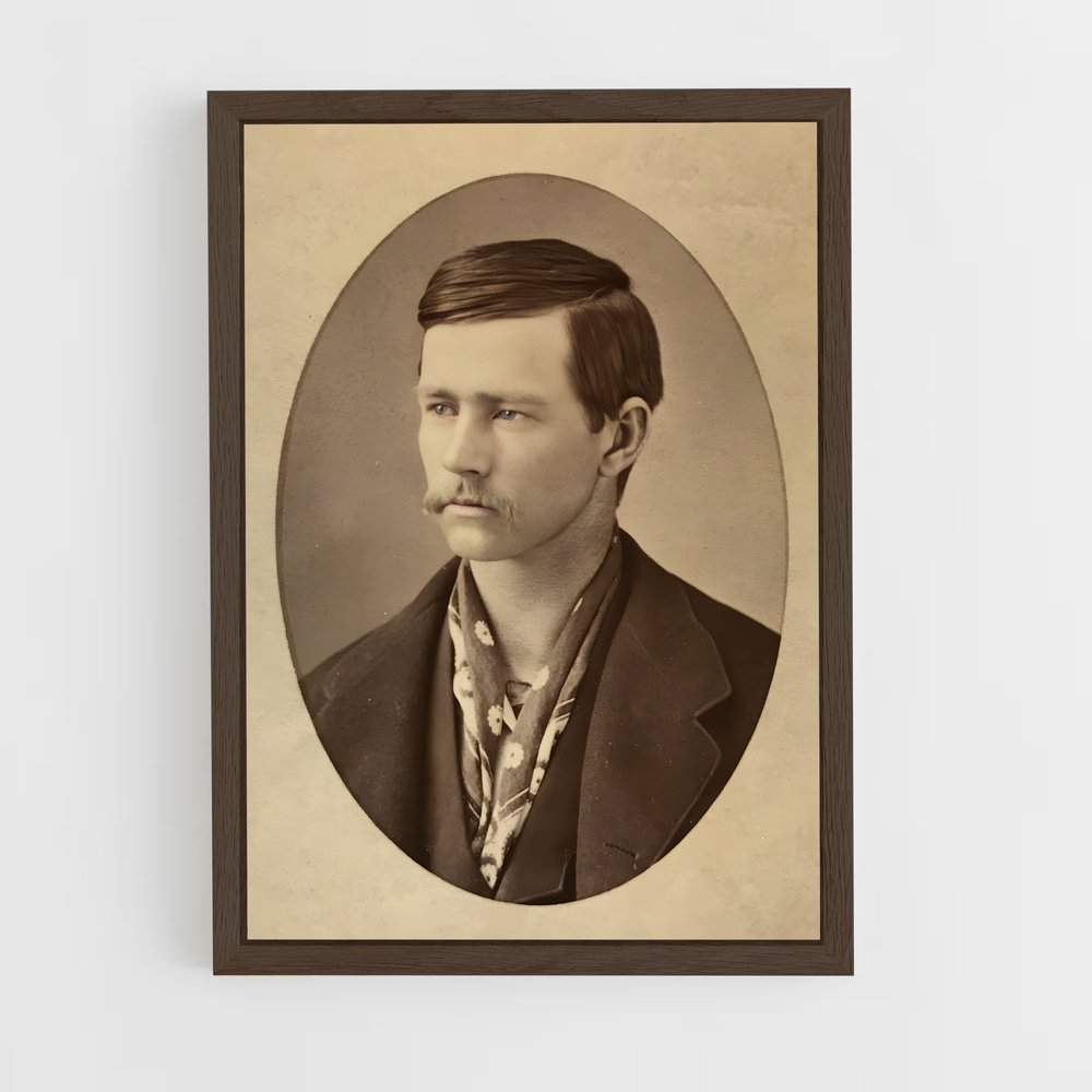 ap-virgil earp-3 cadre Bois foncé