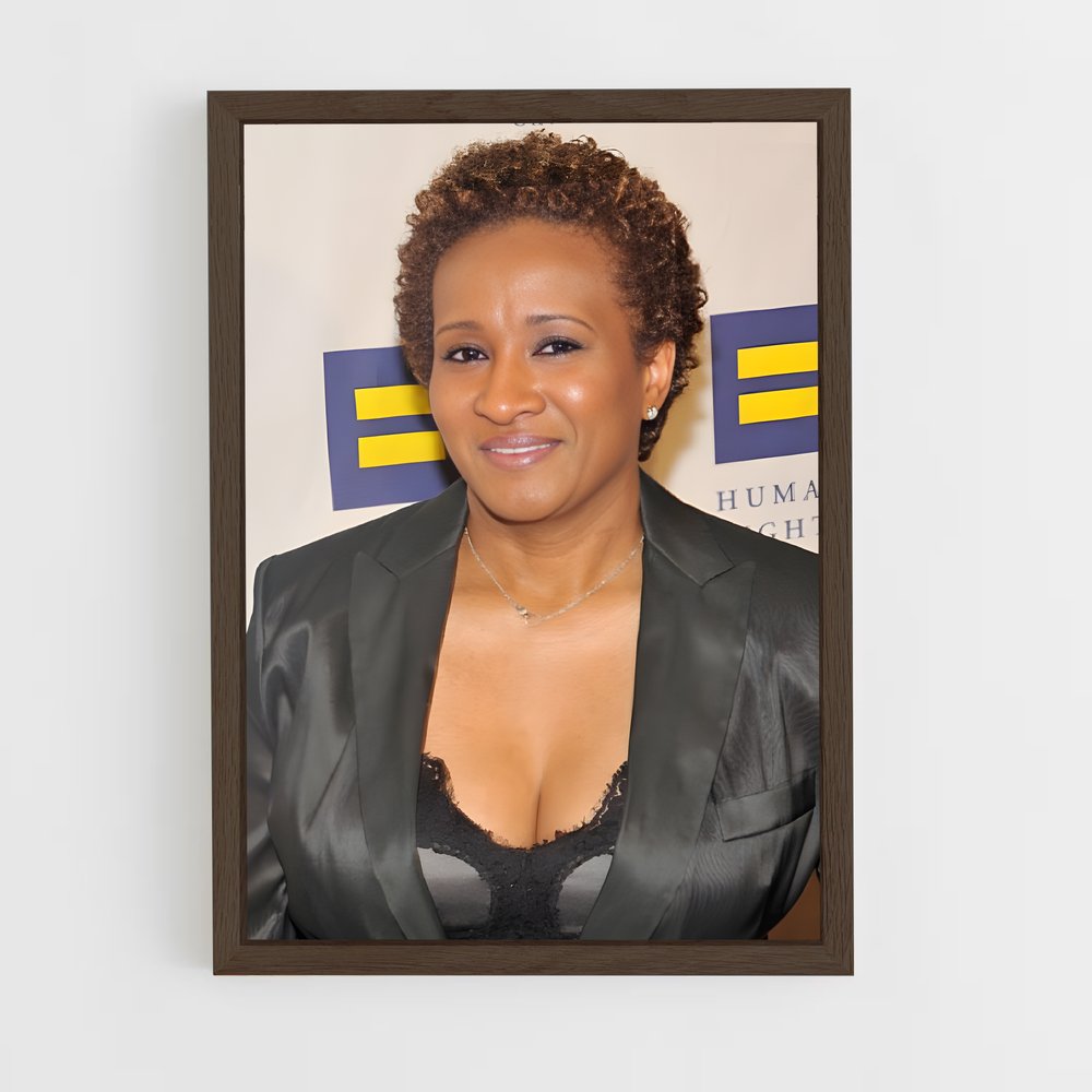 ap-wanda sykes-5 cadre Bois foncé