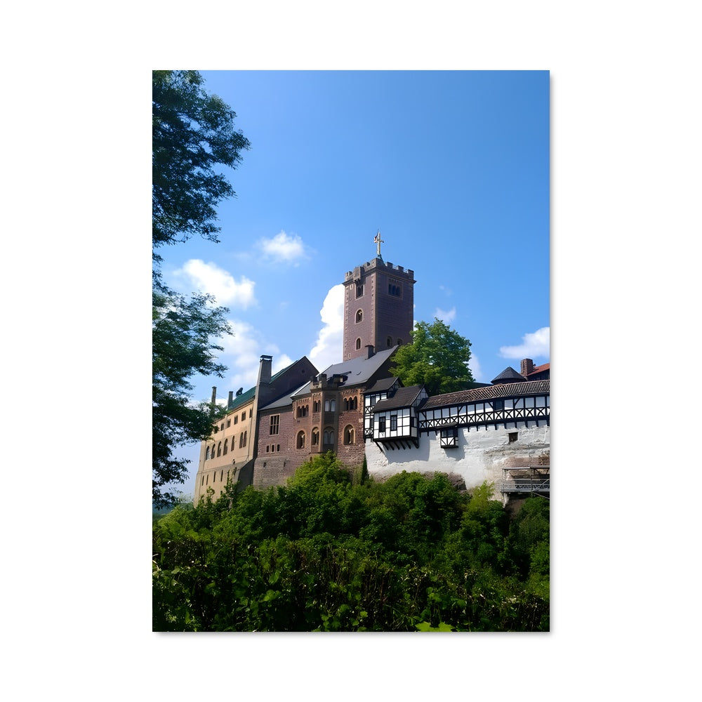 Poster Wartburg castle 90666