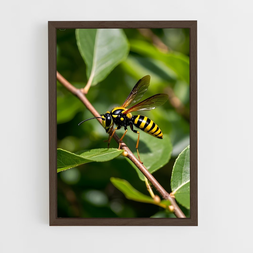 ap-wasp-13 cadre Bois foncé