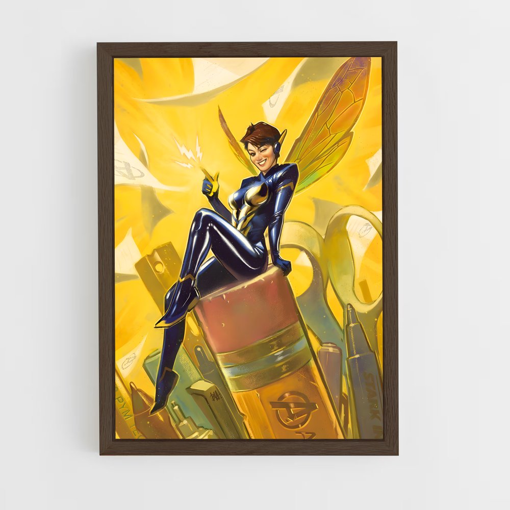 ap-wasp-6 cadre Bois foncé